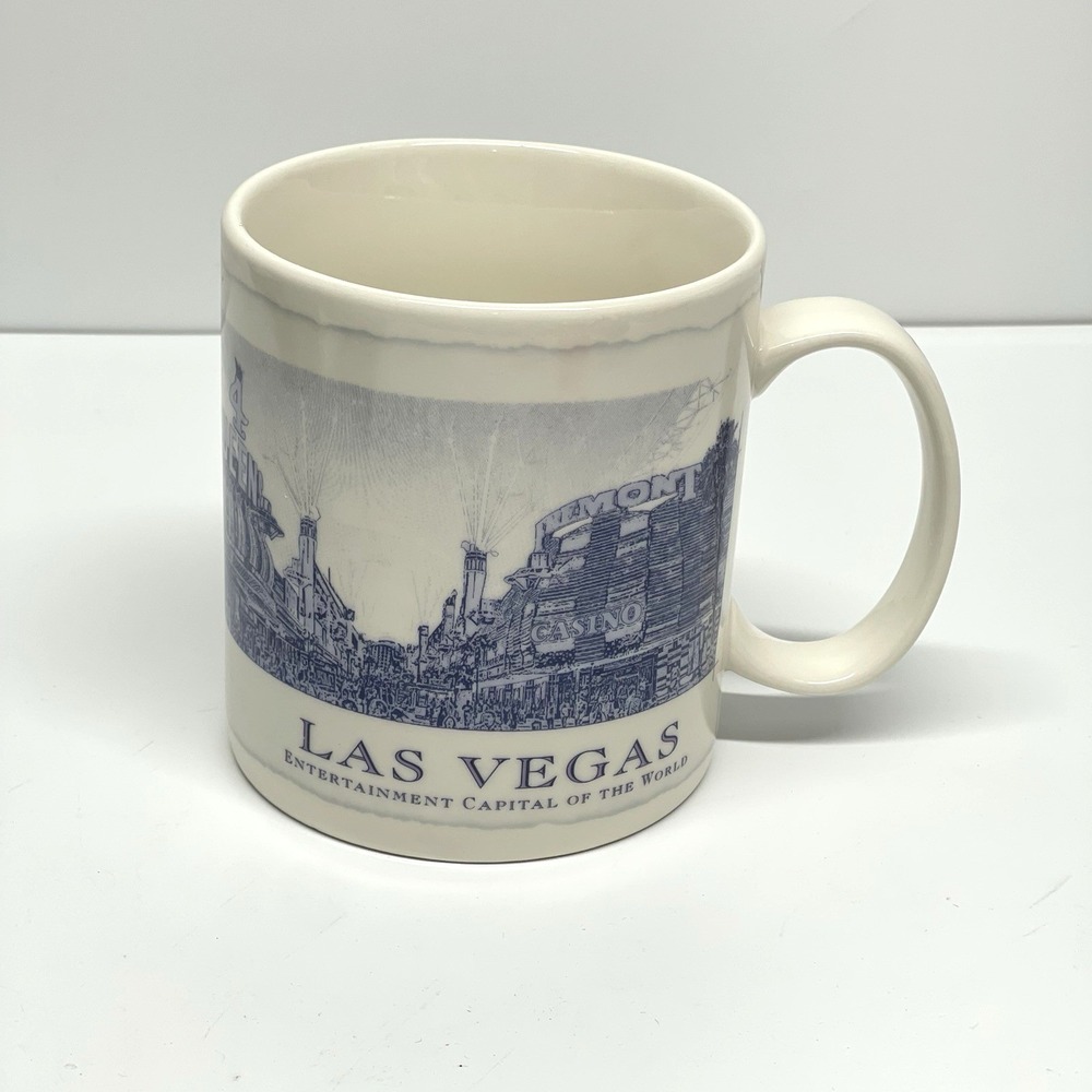 Starbucks 2008 Las Vegas Architectural Series 18 oz Coffee Mug Cup